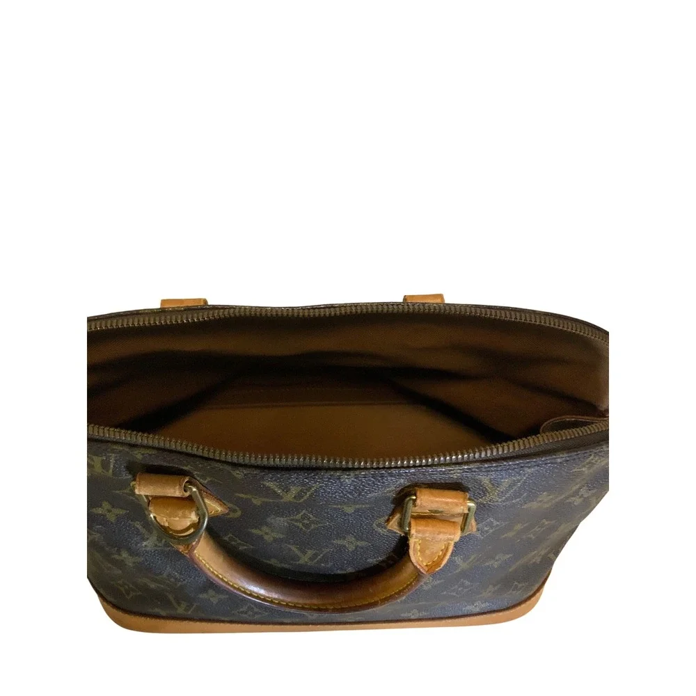 Louis Vuitton Alma PM Monogram Canvas Handbag Brown M51130 Vintage - Picture 4 of 16